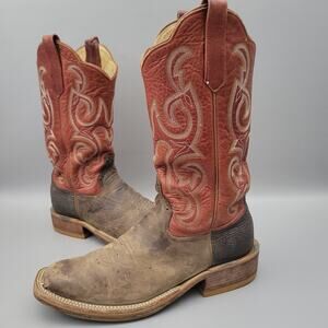 Vintage Rios of Mercedes Men’s Cowboy Boots Size 8.5 D Made In USA